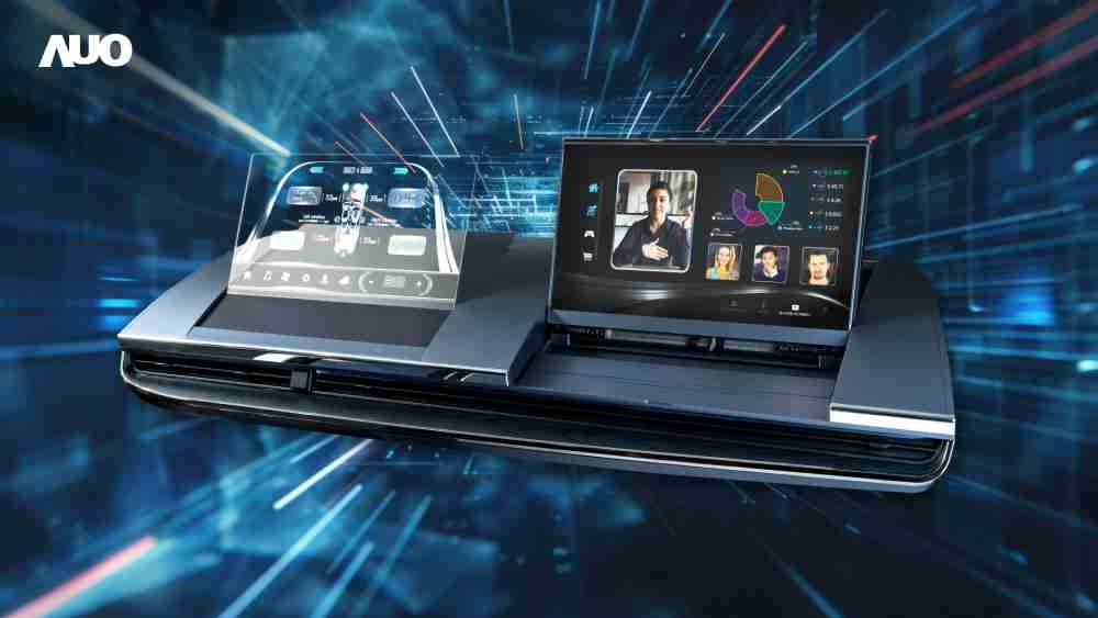 MG电玩Micro LED Display HMI解决方案打造透明Micro LED前座仪表，，呈现信息并保留驾驶视野开阔；亦为副驾驶座乘客打造收放自如的Micro LED屏幕，，，，在不影响显示质量的前提于显示区内建镜头，，，，让用户能与视讯对象直接眼神接触，，，，提供绝佳的双向沟通体验